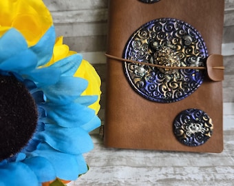 Polymer clay elephant journal