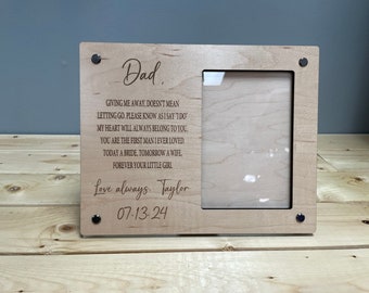 Father of the Bride Gift from Daughter, Gifts for Dad on Wedding Day, Father of the Bride Gift Ideas , Wedding Gift Dad