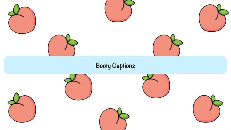 Onlyfans Booty Captions - Etsy