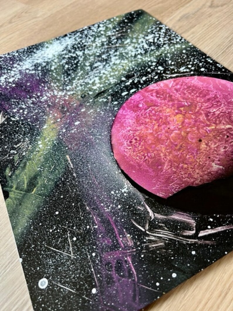 Solar System Spray Paint Art - Etsy