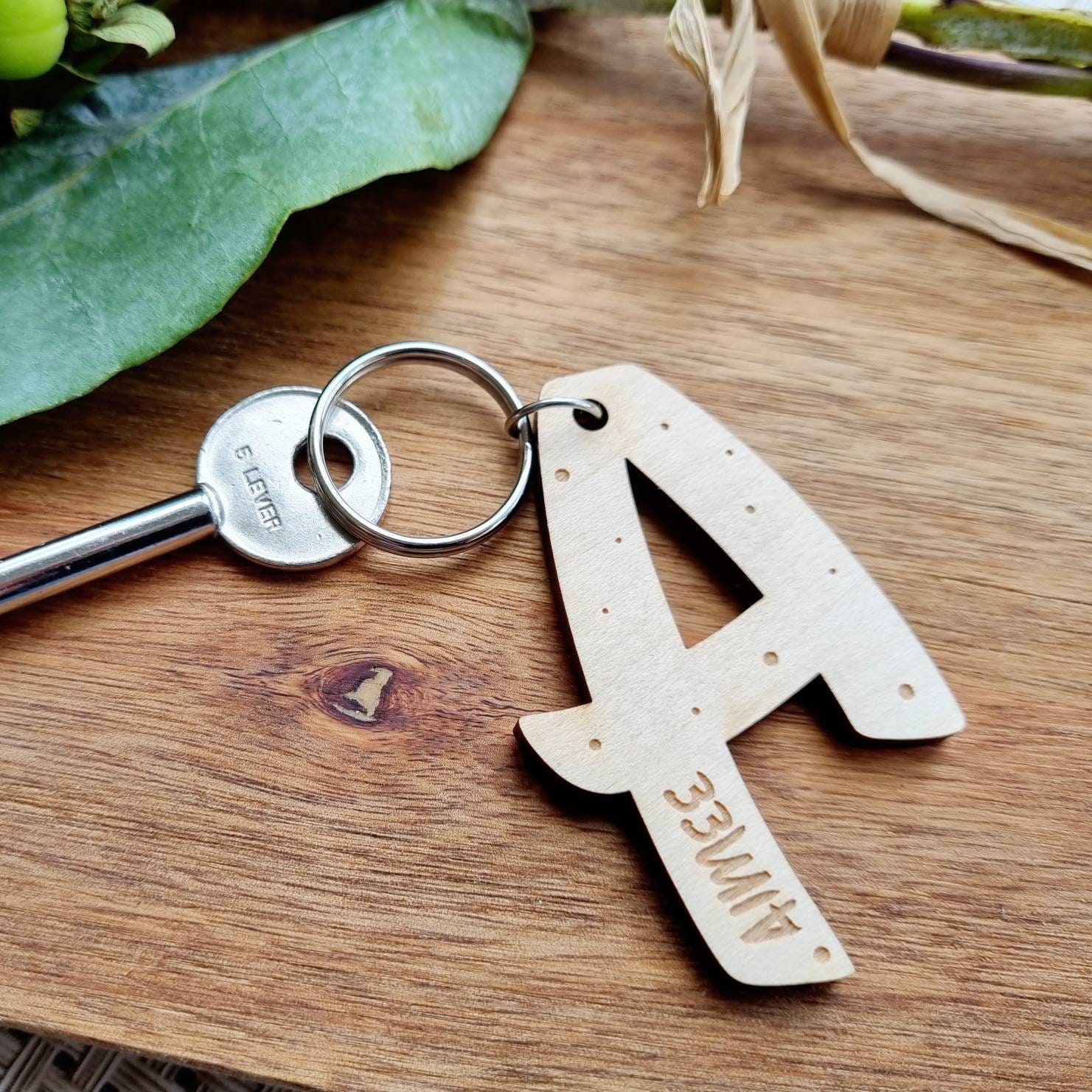 60 pezzi portachiavi in legno bianco rettangolo portachiavi in legno etichette per dipingere portachiavi personalizzati per incisione etichette fai da