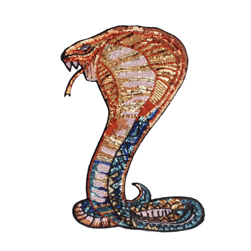 Old School Style Tattoo Cobra Snake Graphic by TribaliumArt