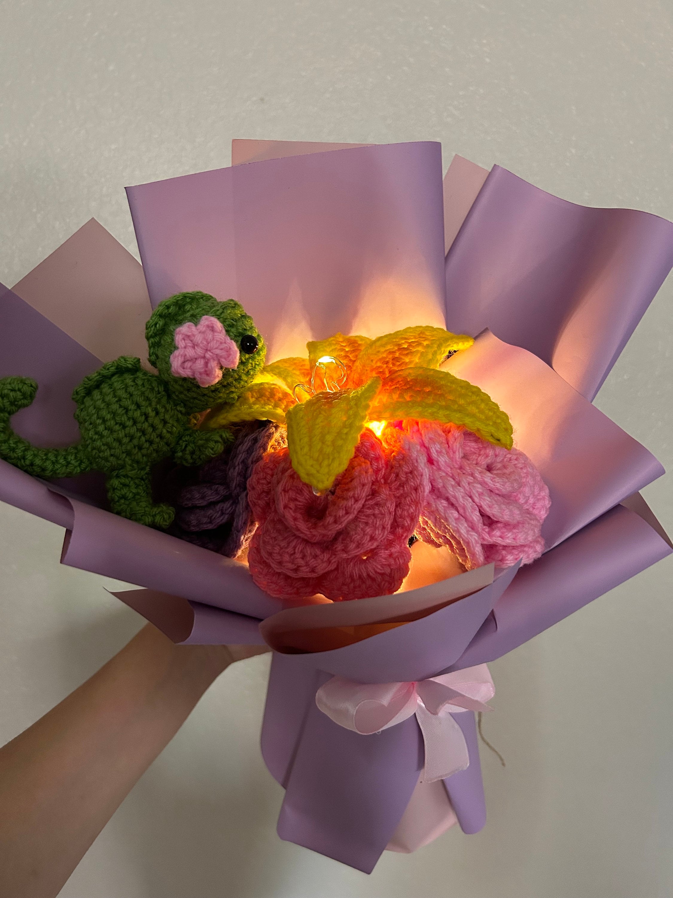 Crochet Princess Inspired Bouquet 