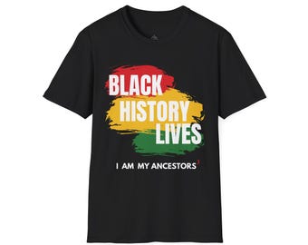 Black History Lives Unisex Softstyle T-Shirt