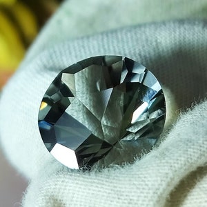 Fantasy Cut!! Herkimer Diamond Quartz Crystal Round Shape 15X15X11.30MM Ultra Fantasy Cut Unique Cut Pendant Size Loose Gemstone