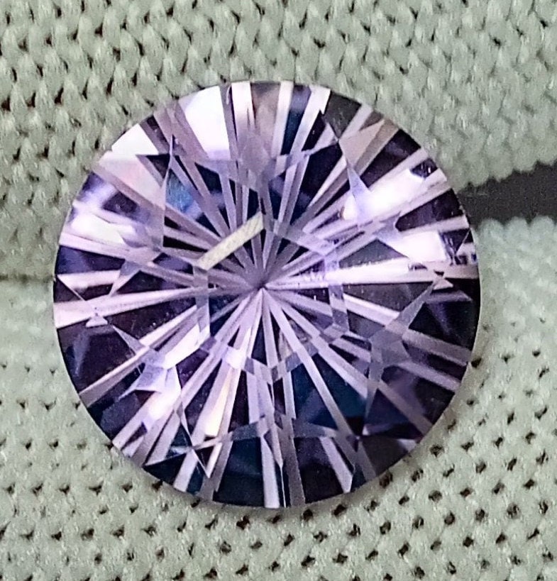 Naturalny ametyst fioletowy okrągły 12,50x12,50x8,50 MM Fantazyjny szlifowany kamień szlachetny pierścień i wisiorek tworzenie biżuterii luźny kamień szlachetny kamień urodzinowy
