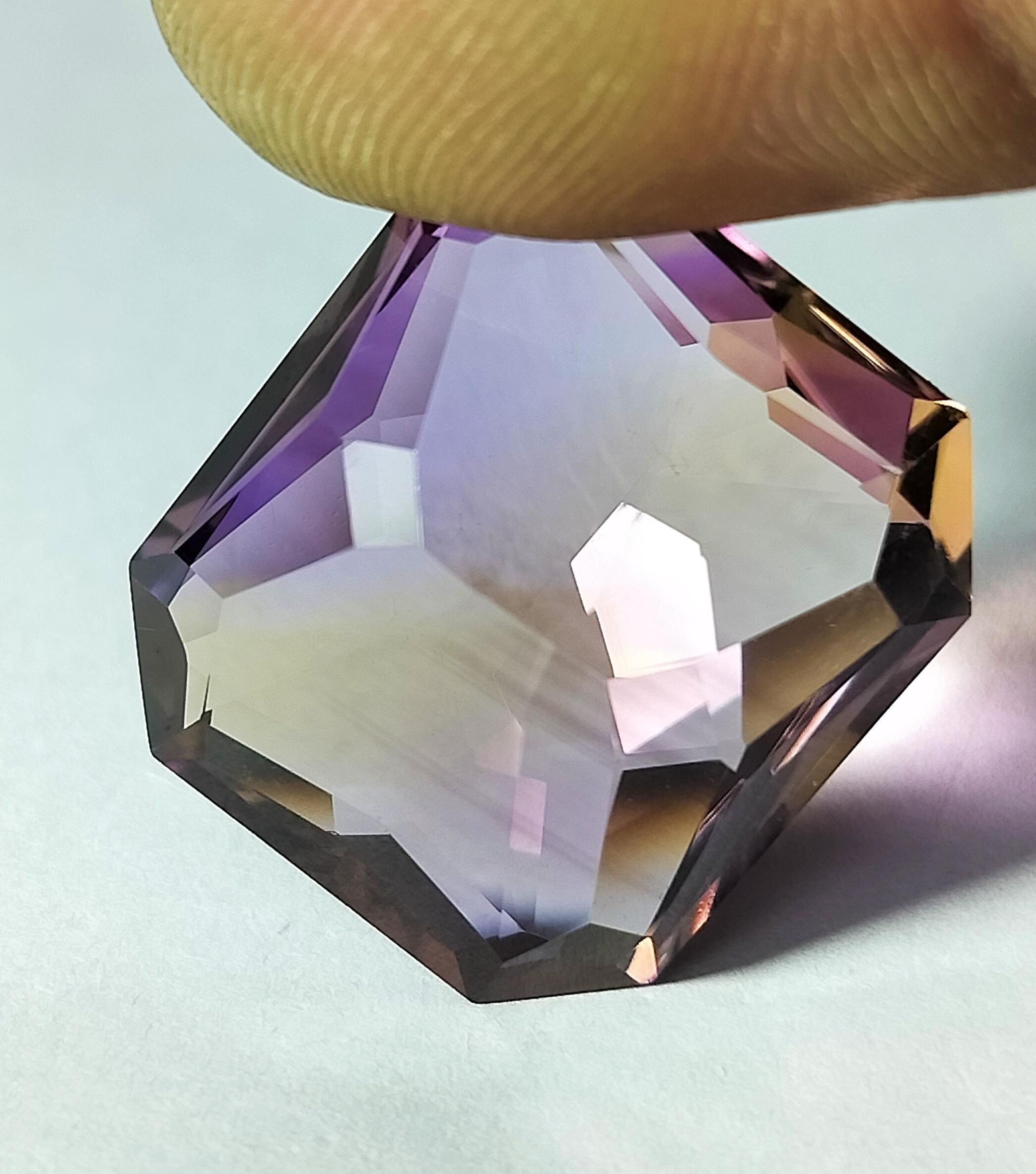 Premium Natural Ametrine Stone Fancy Shape Natural Gemstone from Bolivia for Jewelry Making Fantasy Faceted Cut, Ametrine loose Gemstone,