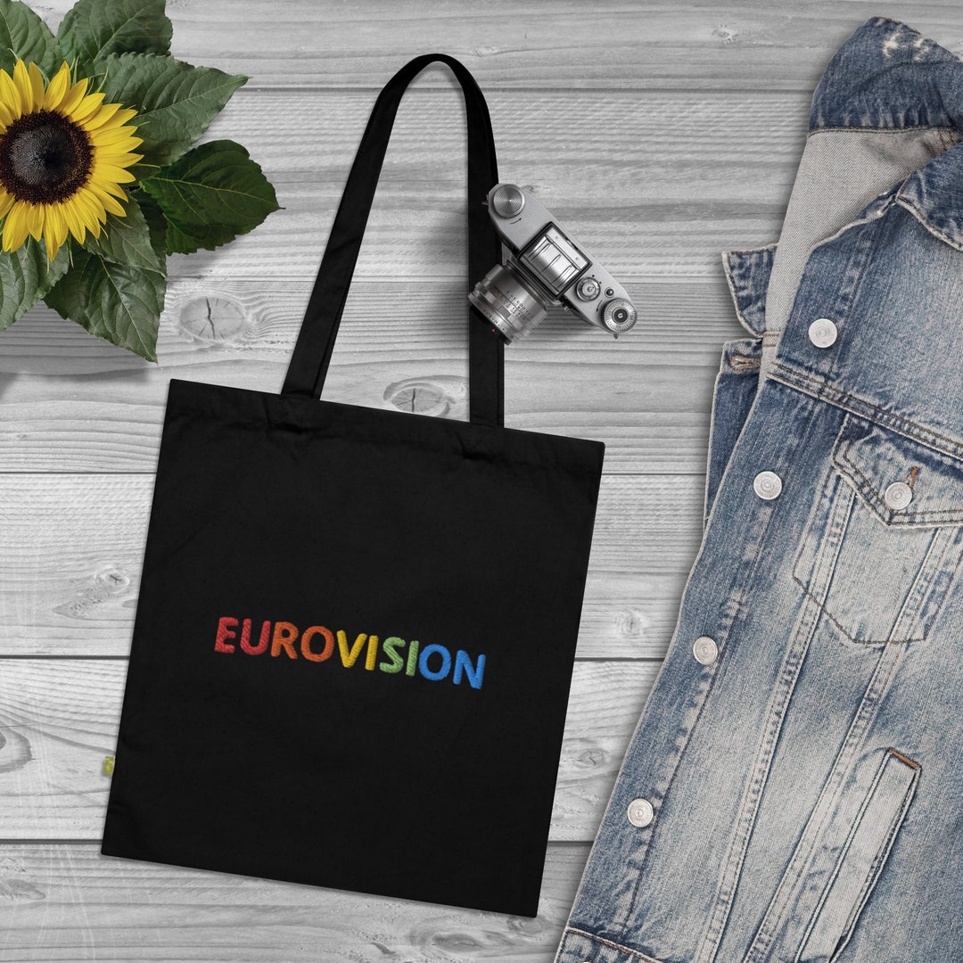Tote Bag Eurovision, Eurovision Flags, Eurovision Tote Bag, Gift for