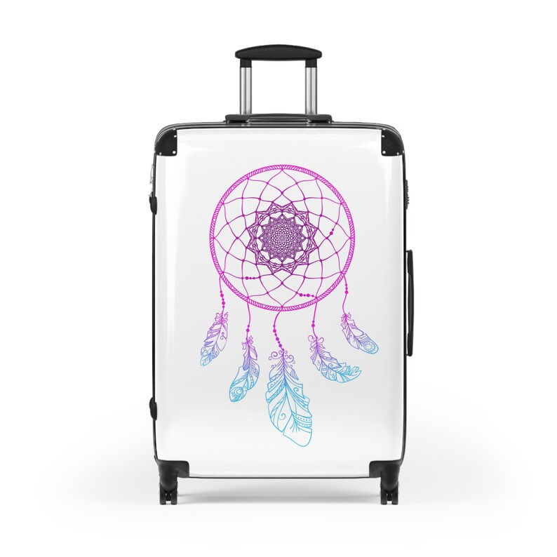 Stilvoller Traumfänger für Reisende, Koffer, Gepäck, Geschenk für Sie, Geschenk für Mama, individuelles Design Bild 3