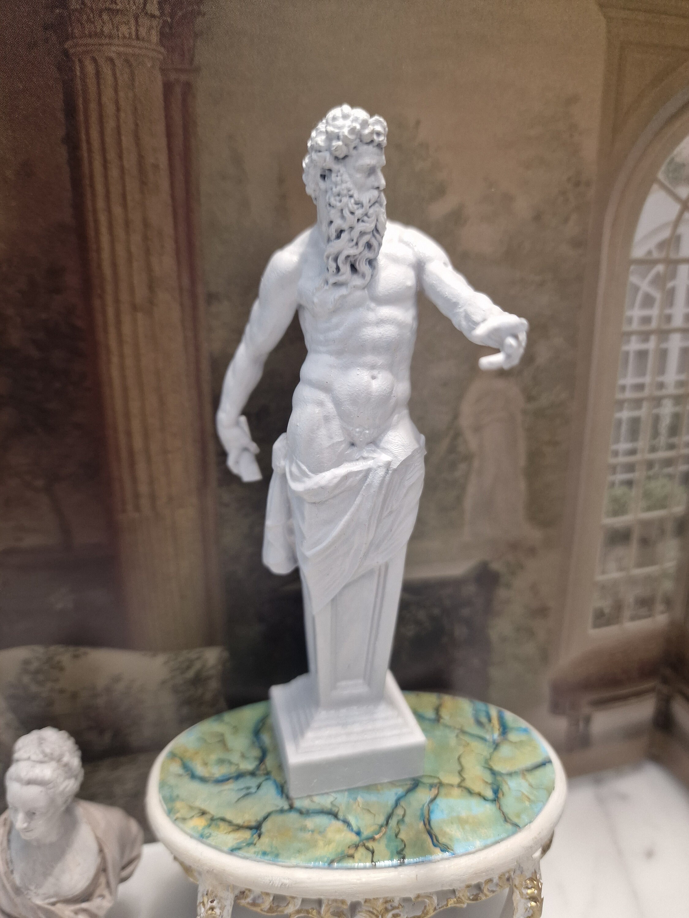 Neptune on the Stipite - Etsy