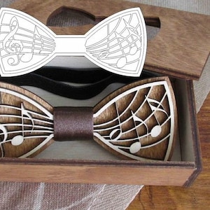 File vettoriali Cdr di papillon, modelli digitali di farfalle in legno per CNC, taglio laser, elegante farfalla.