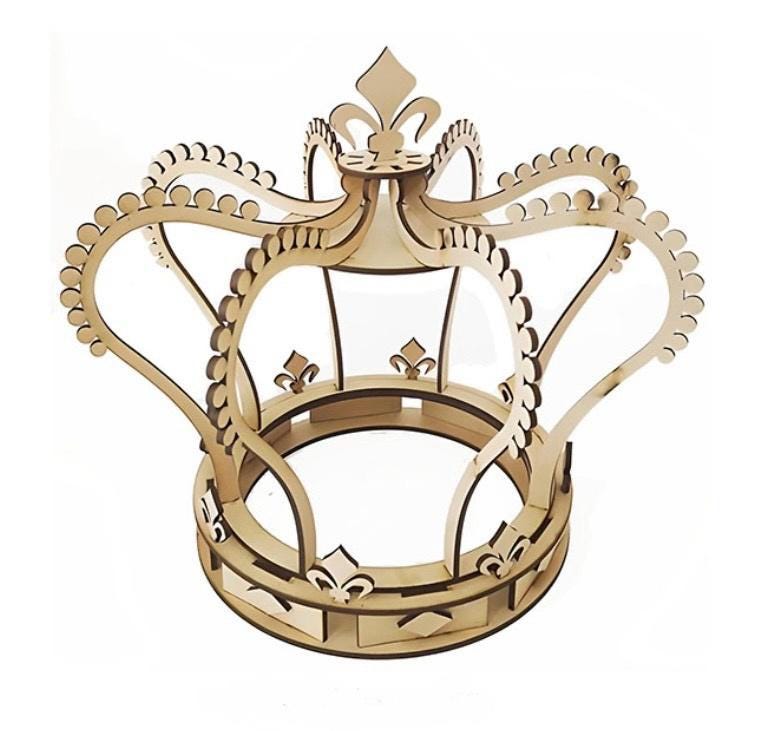 3D Crown | Dome Crown Template | Cdr | All-in-one Cutting | Digital ...