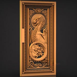 2. Dragones 2+GB Cnc STL MEGA Pack - Paquete de impresión 3D - Descargas ilimitadas de Google Drive - Organizado con catálogo de imágenes - Oferta por tiempo limitado - 75% de descuento