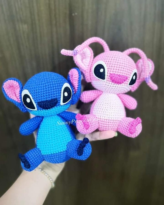 PDF File Amigurumi Stitch and Angel Pattern Crochet Stitch