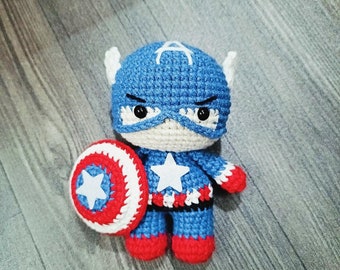 PDF File Amigurumi Crochet Pattern Keychain (US terms)