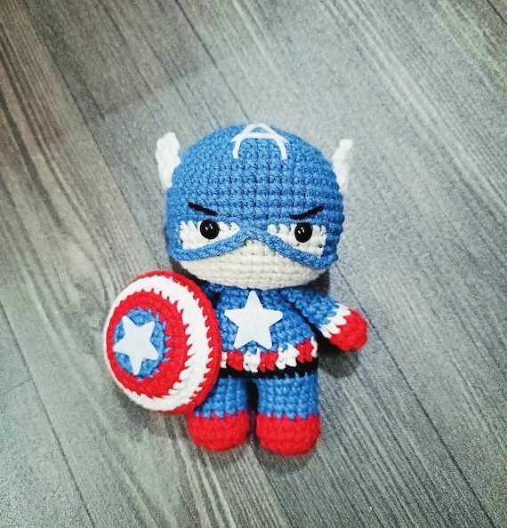 PDF File Amigurumi Crochet Pattern Keychain (US terms)