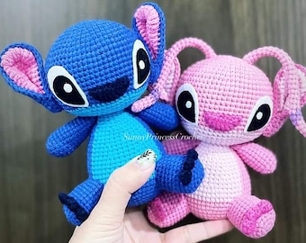 Patrón de amigurumi extraterrestre 2 en 1 en formato PDF Amigurumi en inglés (términos estadounidenses)