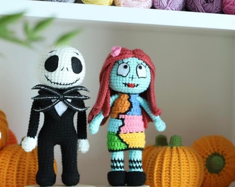 2in1 PDF PATTERN Crochet Halloween Doll, Crochet Creepy Spooky Pattern/Instant Download