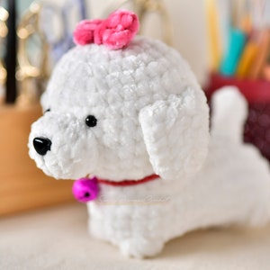 PDF Datei Low Sew Amigurumi Hund häkeln Amigurumi / Amigurumi Puppy Plushie Anleitung - SOFORT download