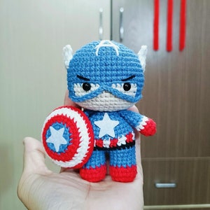 PDF File Amigurumi Crochet Pattern Keychain (US terms) image 3