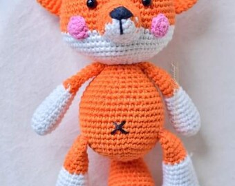 Archivo PDF Amigurumi Foxy crochet Amigurumi / Amigurumi Fox Pattern(términos de EE. UU.)
