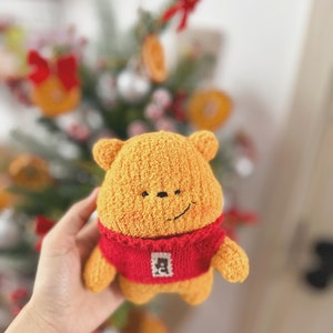 Knitting Pattern Winnie the Pooh, Pooh bear