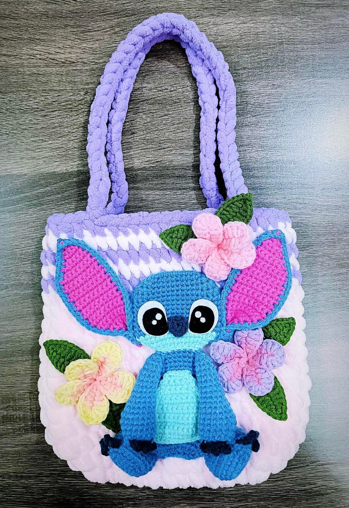 Patron de crochet para bolso extraterrestre azul Bolso Amigurumi de Ganchillo en Espanol US Etsy Mexico