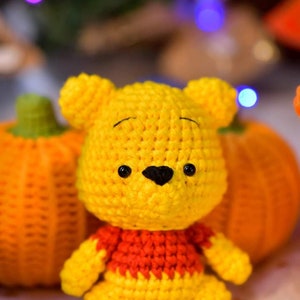 Crochet Winnie the Pooh, Pooh and friends