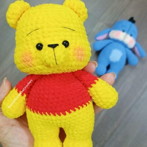 PDF pattern Crochet Bear Pattern  - English pattern - instant download