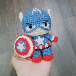 PDF File Amigurumi Crochet Pattern Keychain (US terms) image 2