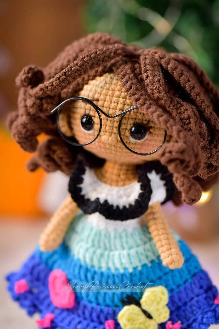 Crochet Amigurumi Doll Pattern, Crochet Baby Doll Pattern, Easy Crochet  Amigurumi Patterns, Crochet Girl Doll Pattern, Crochet Toys, Pattern
