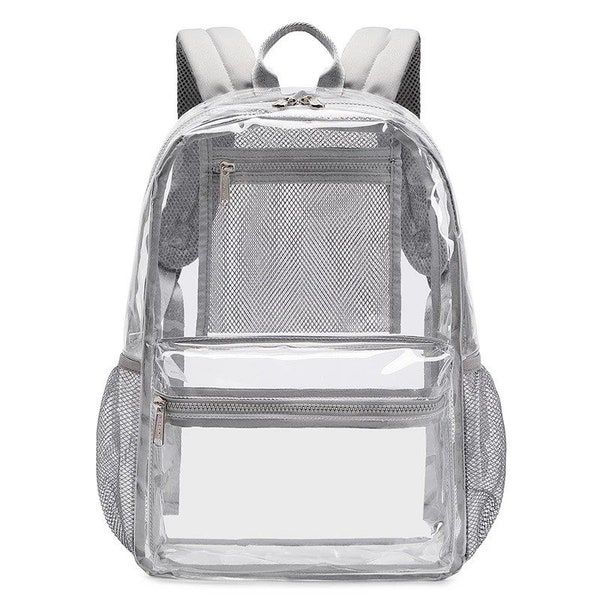 Clear Backpack Etsy