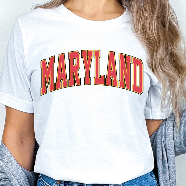Maryland Shirt Etsy