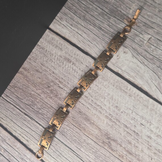 Thunderbird copper panel bracelet - image 4