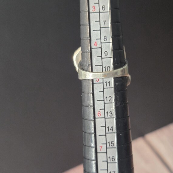 Native American double turquoise ring - image 5