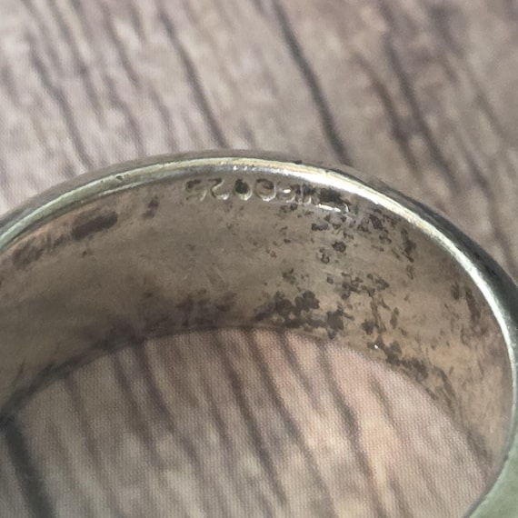 Sterling silver fish spinner ring - image 6