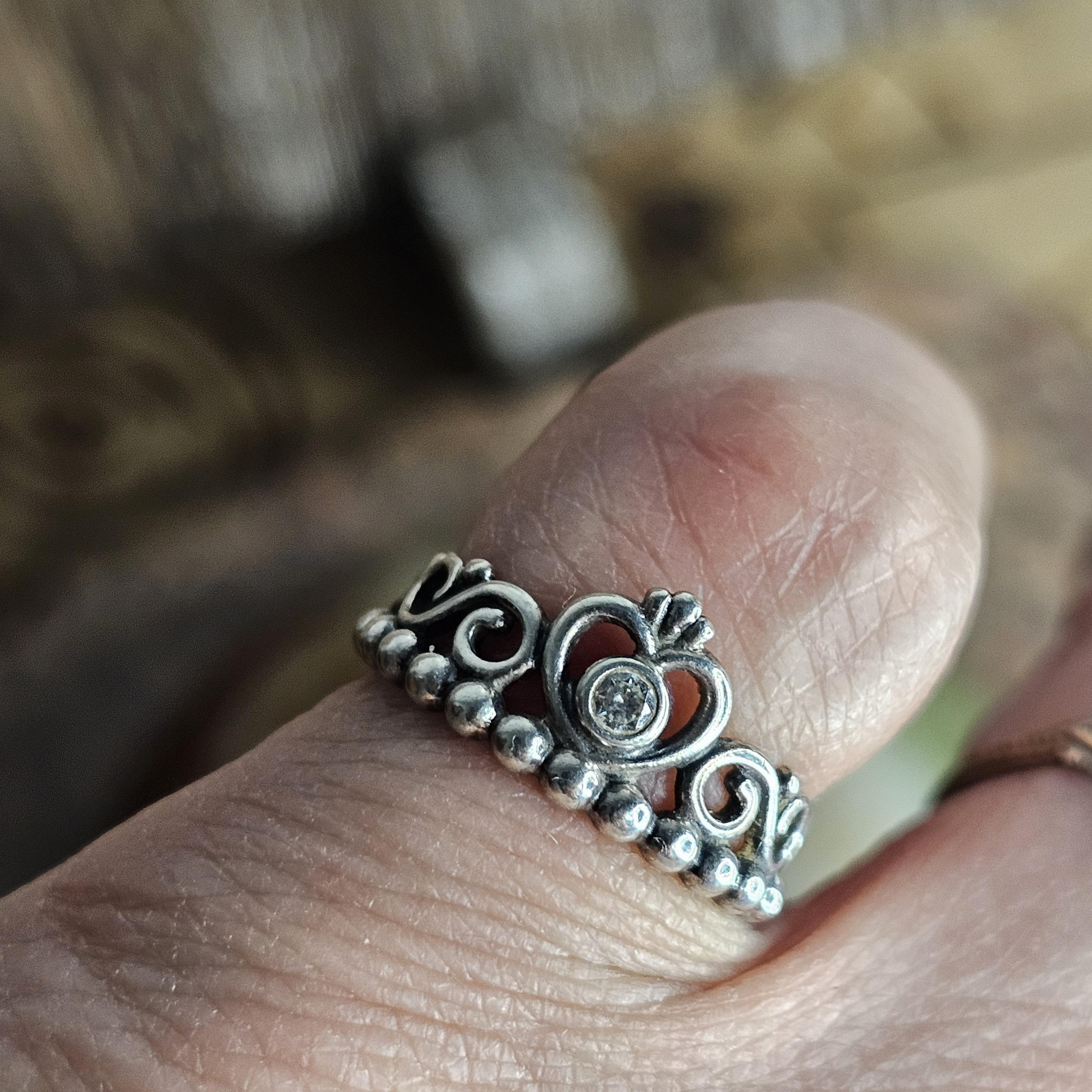 パンドラ プリンセス ティアラ クラウン リング - Etsy 日本