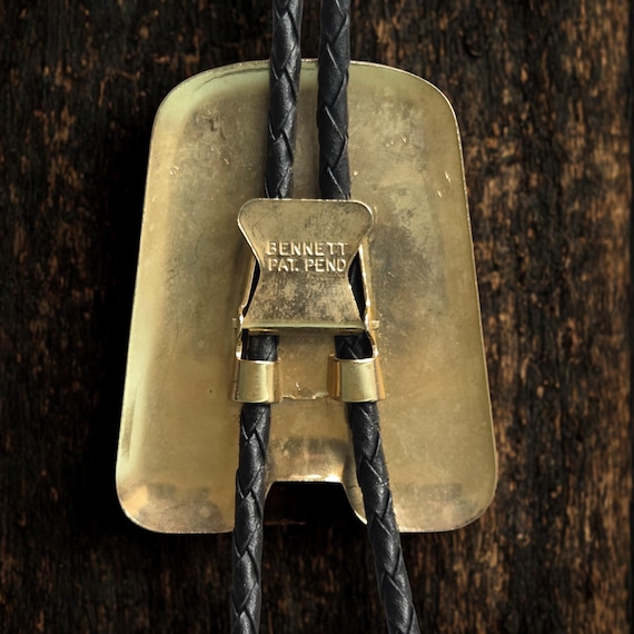 Handpainted bolo necktie - image 3