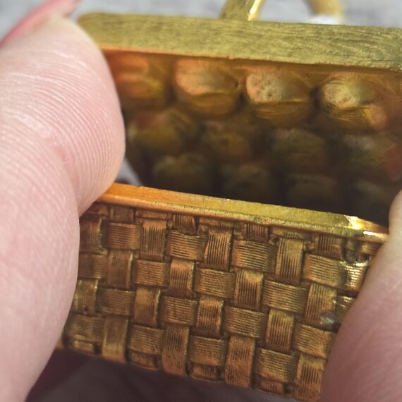 Max Factor 1960s Easter egg basket solid perfume … - image 7