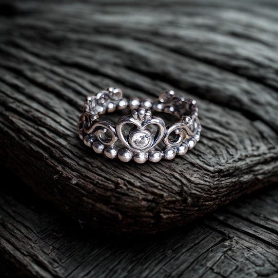 パンドラ プリンセス ティアラ クラウン リング - Etsy 日本