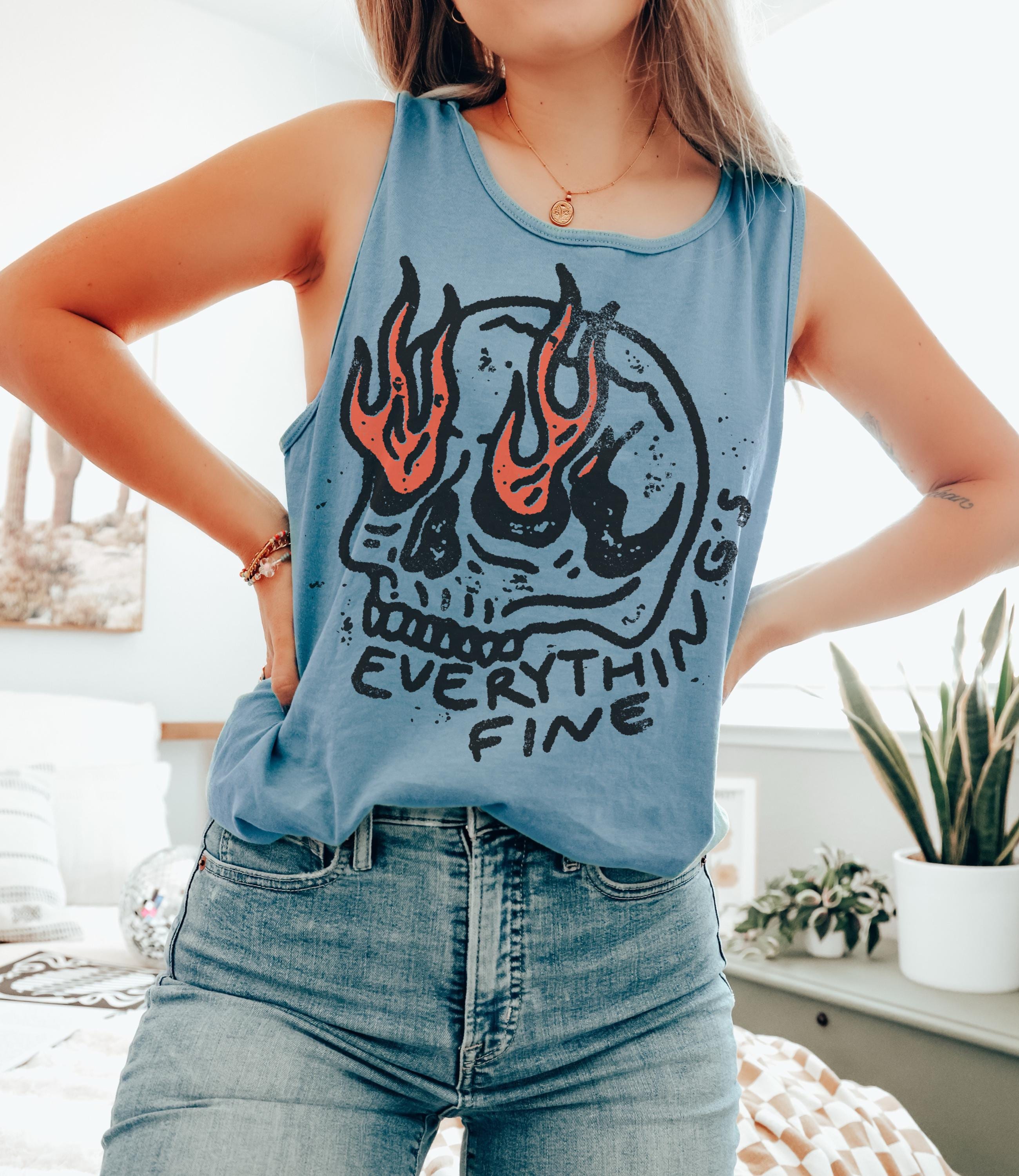 Amazon.com: Kid Rock Skeleton Eagle Tank Top for Women