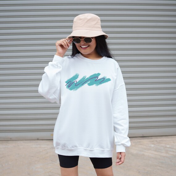 Vintage 80 s Cute Paper ware Paper Cup Design Funny Nostalgia Sweatshirt Cute 90s Aesthetic Shirt Y2K Shirt Early 2000s Aesthetic Etsy
