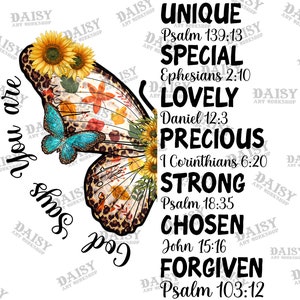 12 PC Religious Butterfly Pins with Be Transformed Card