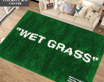 Wet grass rug deals
