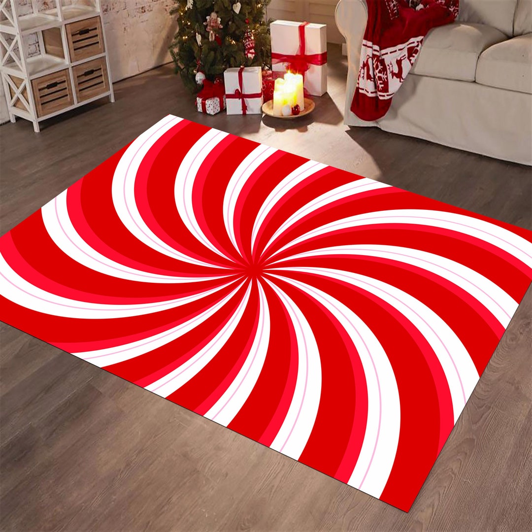 Christmas Rug, Merry Christmas Rug, Christmas Gift Rug, Snowflake Rug