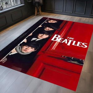 The Beatles Rug: Music Legends Area Rug
