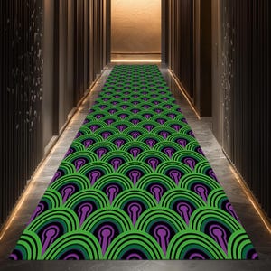 Hotel Shinning Rug,Halloween Rug,The Shining Rug,Overlook Hotel Rug,Most Popular Hotel Rug,Hallway Long Rug,Movie Rug,Shining Patterned Rug
