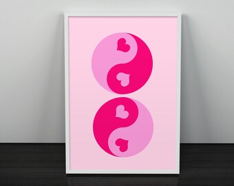 Preppy Room Decor, Preppy Wall Art, Pink Preppy Wall Art, Trendy Wall Art, Printable Wall Art, Preppy Painting, Preppy Wall Decor