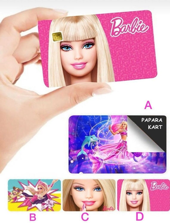 Barbie Credit Card Cover Card Sticker for Debit Cards - Etsy