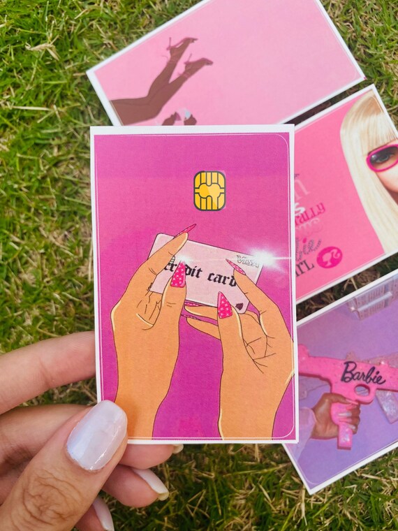 Barbie Credit Card Cover Card Sticker for Debit Cards - Etsy